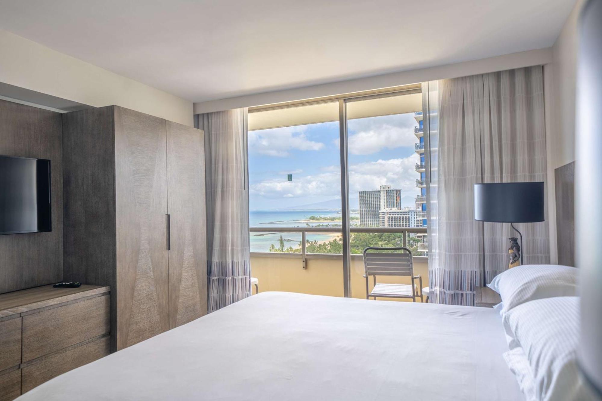 เอ็มบาสซี่ สวีทส์ โฮเต็ล ไวย์กิกิ บีชวอล์ค Hotel โฮโนลูลู ภายนอก รูปภาพ